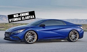 Hyundai Elantra Mid-Engine Redesign Doesn’t Look Half Bad, Do You Dig It?