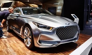 Hyundai Eyes the S-Class Coupe in Frankfurt with the Vision G Concept