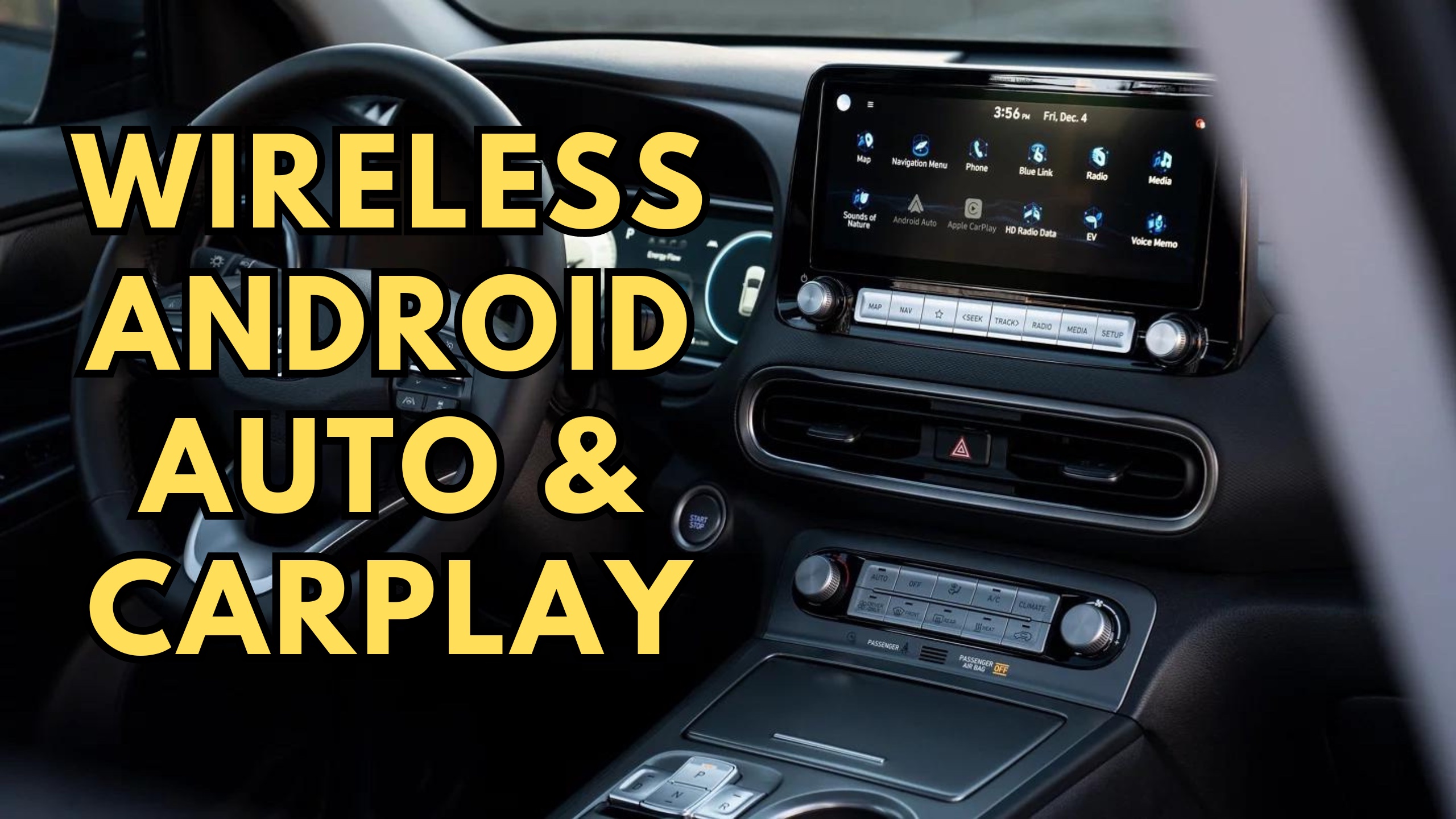 Hyundai et Kia proposent enfin CarPlay et Android Auto sans fil