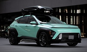 Hyundai Flexes Kona Jayde Concept at 2023 SEMA Show, a New Breed of Urban Crossover