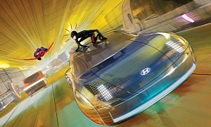 Hyundai Goes Electrified Across the Spider-Verse for Its Third Sony Team-Up
