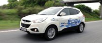 Hyundai Holds Fuel Cell Electric Vehicles Test Drive