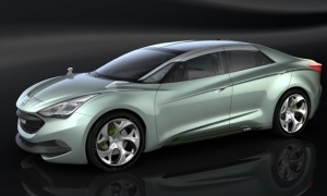 Hyundai i-Flow Diesel-Hybrid Concept at Geneva