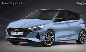Hyundai i20 N Accurately Rendered, Is the Next Big Thing in Small Hot Hatchbacks