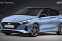 Hyundai i20 N Accurately Rendered, Is the Next Big Thing in Small Hot Hatchbacks