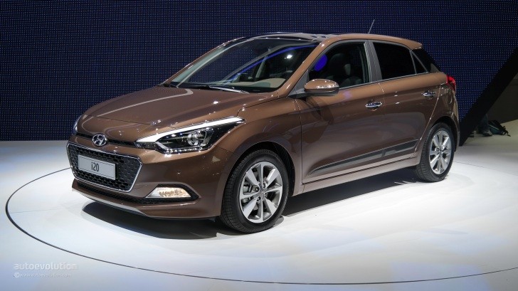 Hyundai i20 at the Paris Motor Show 2014