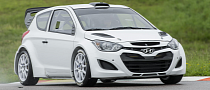 Hyundai i20 WRC Starts Testing for 2014