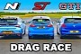 Hyundai i20N Drag Races Ford Fiesta ST and VW Polo GTI, Results Are All Over the Place