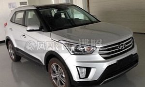 Hyundai ix25 Photographed Completely Undisguised in China