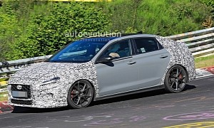 Hyundai i30 N Facelift Spied Preparing for 2021 Fight With Golf GTI