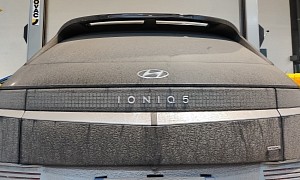Hyundai Ioniq 5 in Cold-Weather Testing Proves It Needs a Rear Wiper