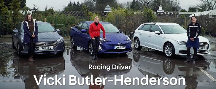 Hyundai Ioniq, Toyota Prius and Audi A3 e-tron Reviewed from a Woman's Perspecti