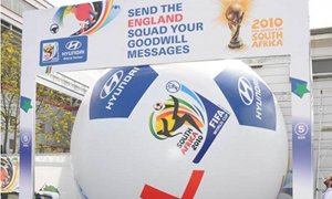 Hyundai Kicks Off 2010 FIFA World Cup Goodwill Ball