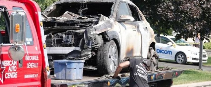 Hyundai Kona Electric explodes in garage in Canada