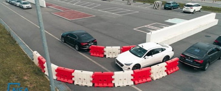 The Mobis Parking System is an integrated solution for autonomous parking