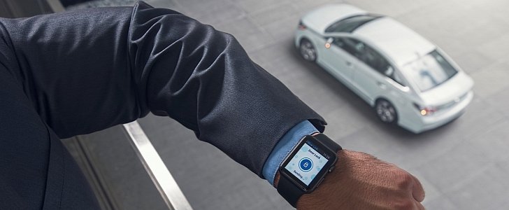 Hyundai Blue Link Apple Watch App