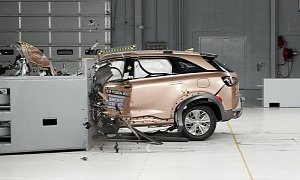 Hyundai Nexo Is the First Hydrogen Car Tested by IIHS, Gets Top Safety Pick+