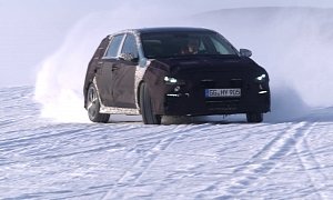 Hyundai Puts The i30 N Hot Hatchback To The Test In Arctic Weather