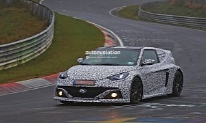 Hyundai RM16 N Spied at the Nurburgring, Could Preview Mid-Engined Veloster