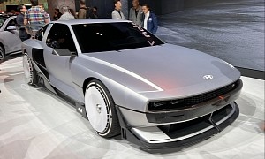 Hyundai's Back to the Future-Like N Vision 74 Concept Graces the LA Auto Show