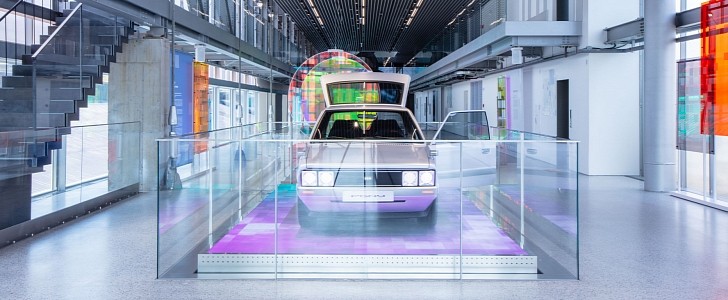 Hyundai Motorstudio Busan design exhibition featuring Pony one-off concept