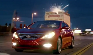 Hyundai Sonata Turbo 2013 Super Bowl Commercial: Stuck