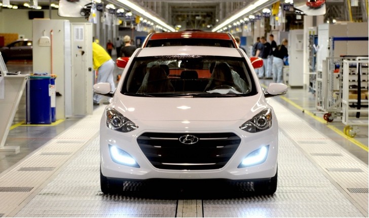 Hyundai i30 production