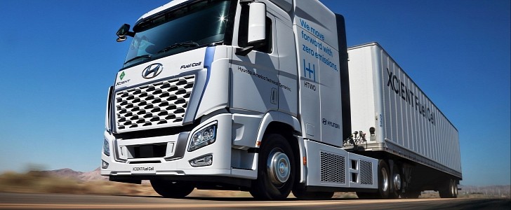 Hyundai XCIENT Fuel Cell trucks to hit the U.S. roads by 2023
