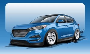 Hyundai Tucson Gets 700 HP for SEMA, Can't Say We're Not Intrigued