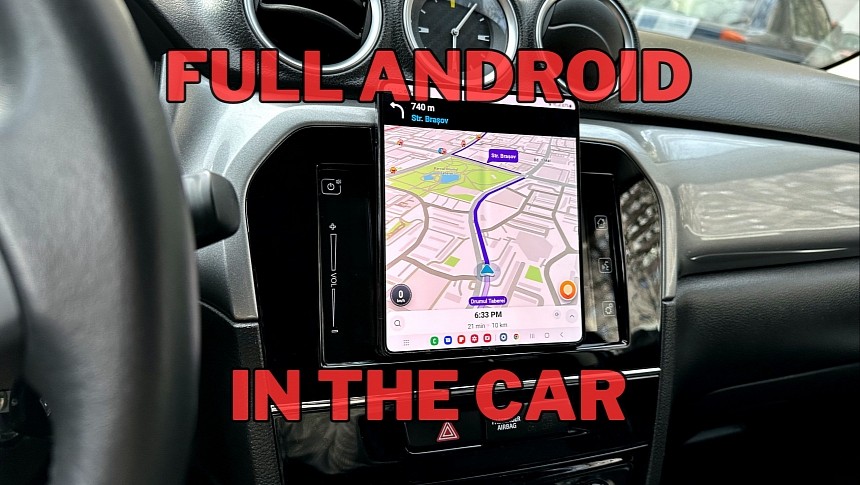 Having full Android in the car is insane