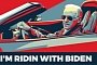 "I'm Ridin With Biden" Draft Movement Uses Corvette Aiming to Upgrade the VP to President