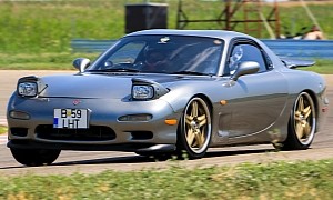 How I Lived My Dream of Driving a 500-HP Mazda RX-7 at the Racetrack
