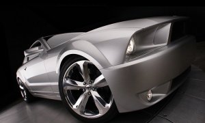 Iacocca Silver 45th Anniversary Edition Ford Mustang