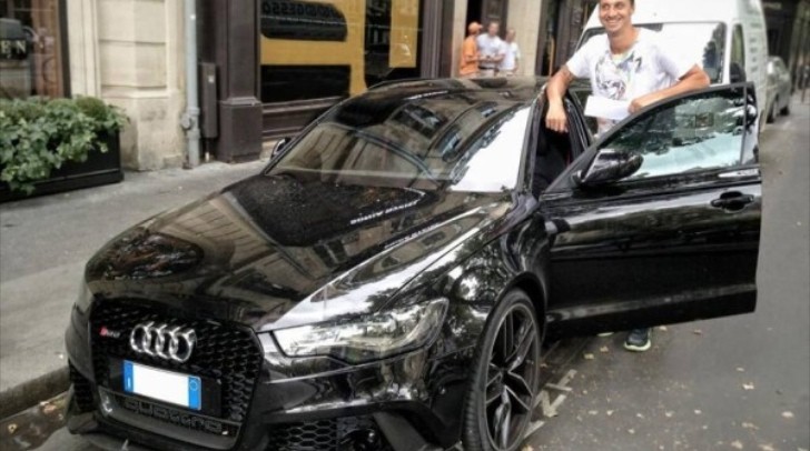 Ibrahimovic's Audi RS6