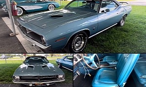 Ice Blue 1970 Plymouth Barracuda Gran Coupe Doesn't Need a HEMI To Stand Out