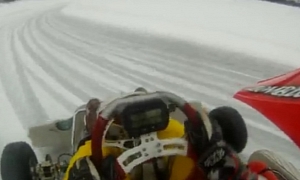 Ice Karting in Finland and Sweden - Onboard Footage