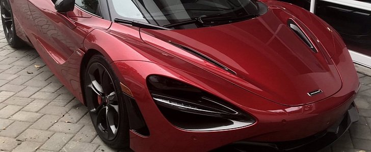 Ice T shows off his new wheels on social media, a McLaren 720s