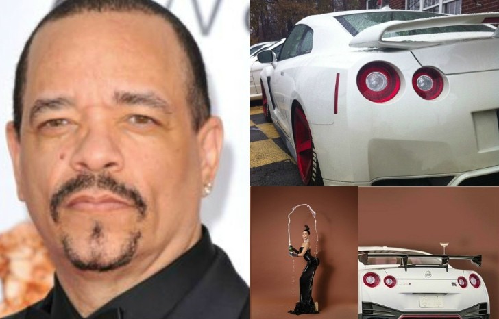 Ice-T Take an A** Shot of His Nissan GT-R