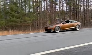 ICE-T, the V8-Powered Tesla Driven on the Road Creates Confusion and Appreciation