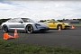 ICE vs. EV: Half-Mile Race Between Porsche Turbo S Family Members 911 and Taycan