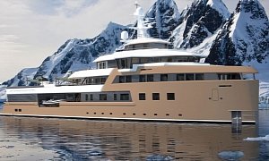 Icebreaker La Datcha, the Explorer Yacht With 40 Days of Autonomy