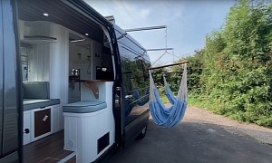 Icelandic-Themed Camper Van Allows You to Watch the Sunset From Its Roof Terrace