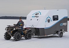 IcePro Is a Sturdy yet Lightweight Fiberglass Trailer for Ice Fishing Adventures