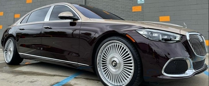 Icewear Vezzo's New Wheels on His Mercedes-Maybach S-Class