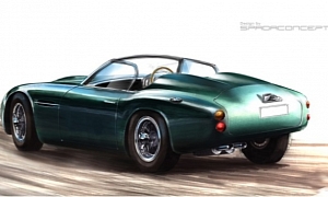 Icon 4x4 to Make Modernized Topless Aston Martin DB4 GT Zagato