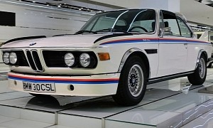 Iconic 1975 BMW 3.0 CSL Up for Grabs: a Rare Chance To Own a Bavarian Batmobile