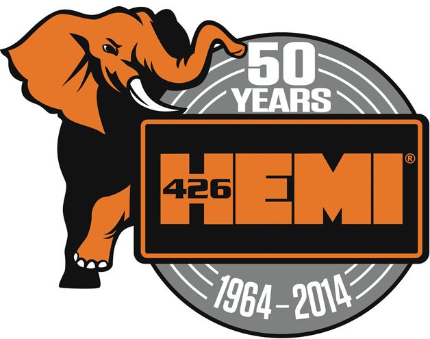 426 Hemi 50th anniversary logo