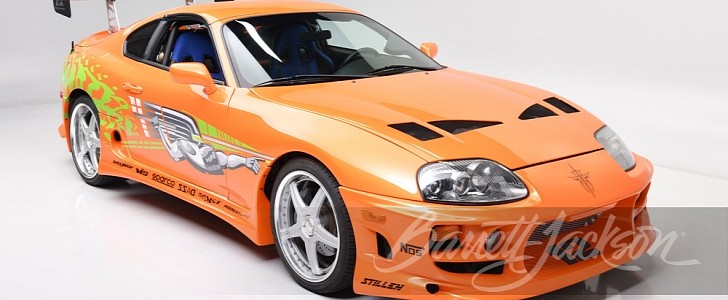 1994 Toyota Supra MK IV stunt car from two Fast and Furious movies is selling at auction at no reserve 