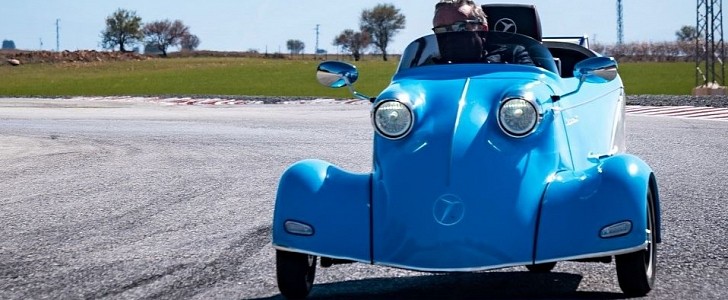 The Messerschmitt Kabinenroller is coming back with ICE and all-electric replicas