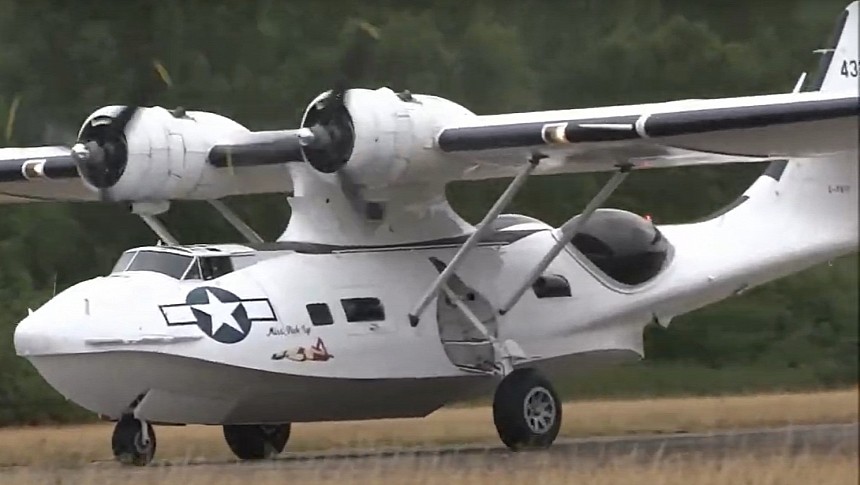 The WWII Catalina amphibious aircraft will be transformed into a modern turboprop